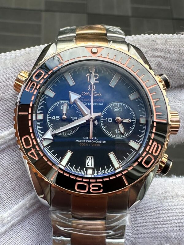 PLANET OCEAN 600M CO‑AXIAL MASTER CHRONOMETER CHRONOGRAPH 45.5 MM