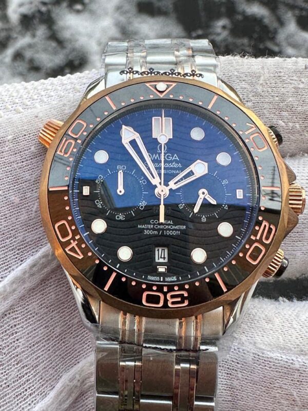 Omega Seamaster Co-Axial Master Chronometer Blue Dial Men's Watch B83477