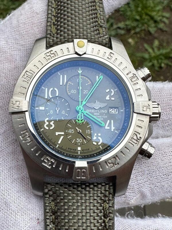 Breitling Avenger Bandit 45mm Titanium Grey Dial Mens