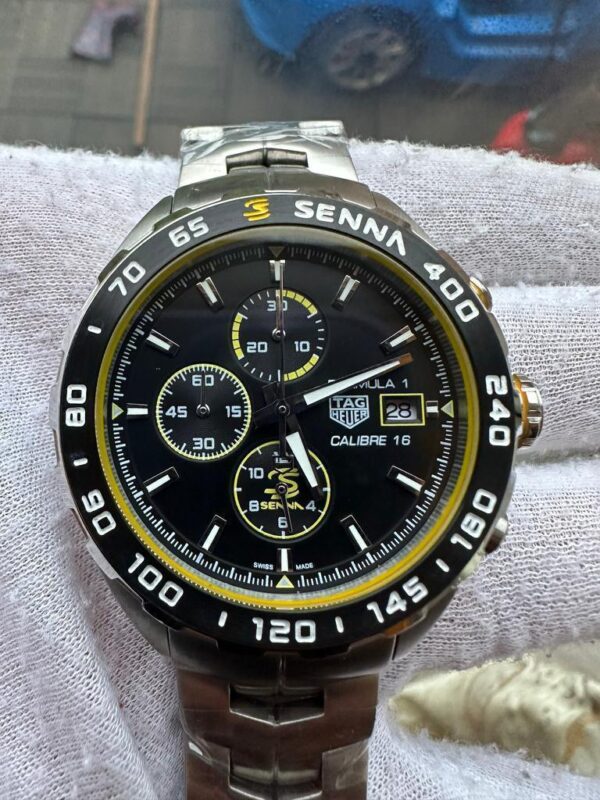 Tag Heuer Formula 1 Senna Stainless Steel Quartz Movement 44mm Watch