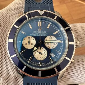 BREITLING SUPEROCEAN HERITAGE II CHRONOGRAPH 44 BLUE DIAL
