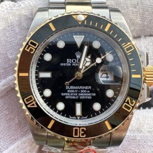 Rolex Submariner Date Black Dial Screwed Crown Men' Watch