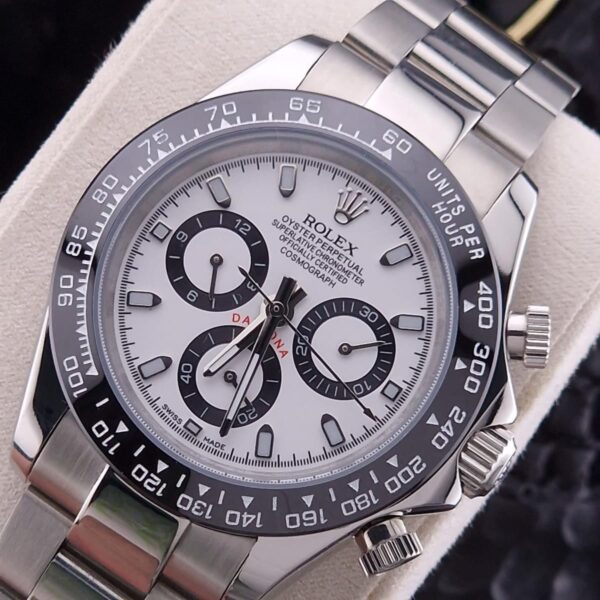 Rolex Cosmograph Daytona White 41mm Dial Platinum Watch
