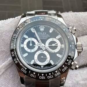 Rolex Cosmograph Daytona Black Dial Platinum Watch