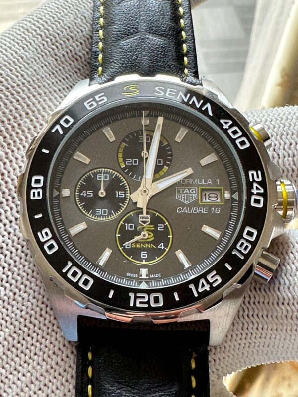 Tag Heuer Formula 1 Swiss Quartz Mov Chronograph Grey Dial 44mm Stainless Steel And Ceramic Watch