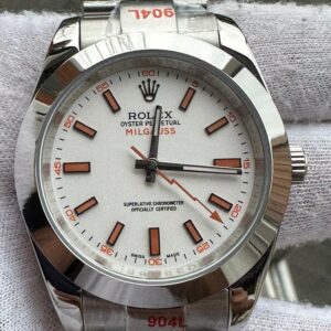 Rolex Milgauss White Dial Swiss Watch
